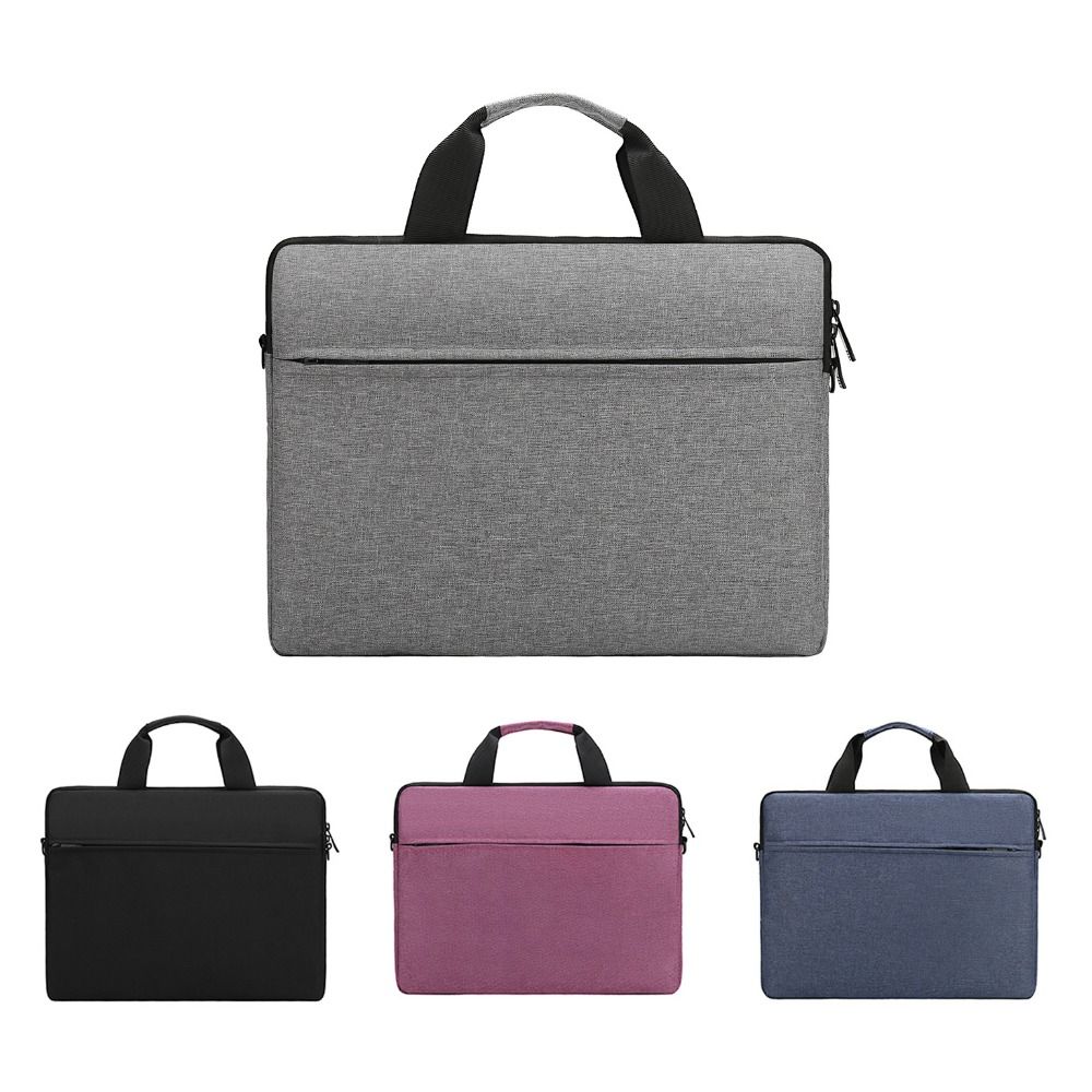 Laptop Sleeve - กระเป๋าใส่แล็ปท็อปกันกระแทกแบบสากล ความจุขนาดใหญ่ กระเป๋าถือแล็ปท็อปบางเฉียบ แฟชั่นธุรกิจ กระเป๋าป้องกันแท็บเล็ต